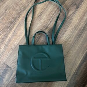 Telfar Medium Shopper - Dark Olive